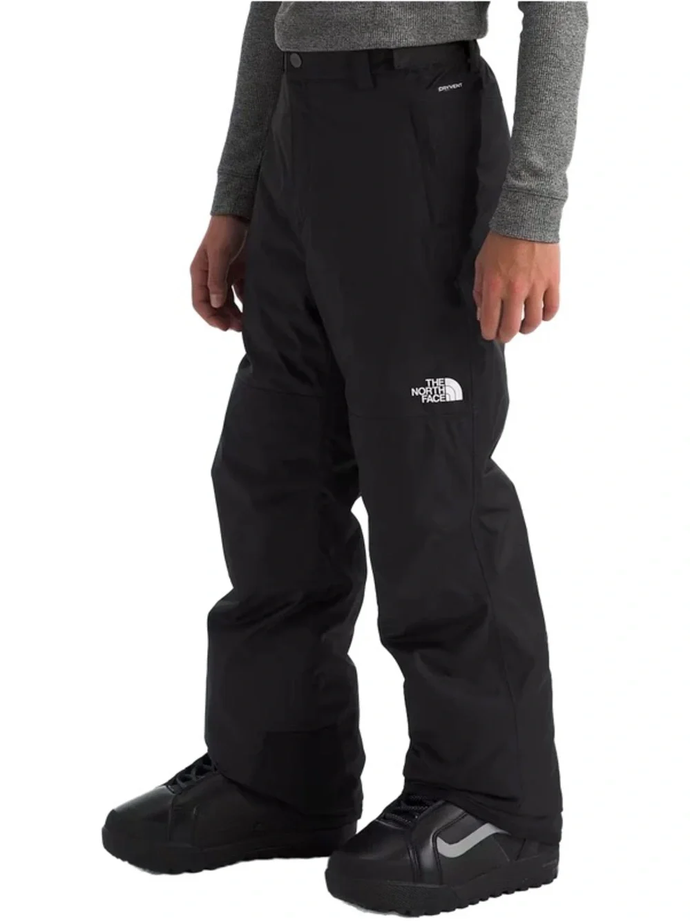 The North Face Black Outdoor Ski Pants with Logo